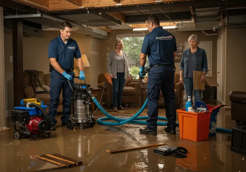 Basement Water Extraction and Removal Techniques process in Highland Village, TX